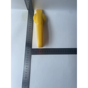 Dispozitiv de spart nuci si castane Flippy, ABS si otel, 17.5 x 5.5 x 5 cm, usor de utilizat, galben - Img 5