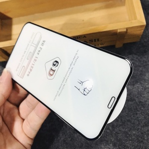 Folie de Protectie, Flippy, pentru iPhone 15 Pro, Tempered Glass 6D, Full Cover, Margini Negre, Transparent - Img 5