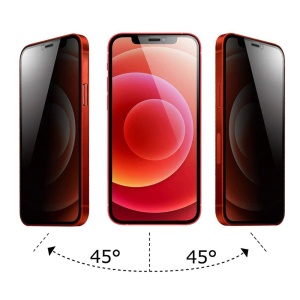 Folie ecran Flippy pentru iPhone 14 Pro Max, Sticla Privacy, Transparenta, Protectie Completa - Img 4