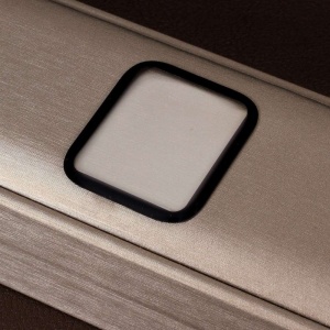 Folie Sticla Apple Watch Series 2/3 42 mm adeziv pe margine Negru - Img 2