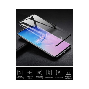 Folie Sticla curbata securizata Flippy compatibila cu Samsung S21 Ultra Full Glue Negru - Img 3