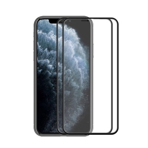 Folie Sticla Flippy® compatibila cu Apple iPhone X/XS 111D Negru - Img 3