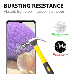 Folie Sticla Flippy® compatibila cu Samsung A32 5G 111D Negru - Img 2