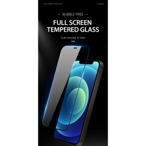 Folie Sticla Flippy® pentru Apple iPhone 12 Mini 111D Negru - Img 6