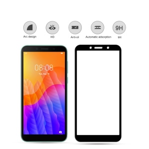 Folie Sticla Flippy® pentru Huawei Y5P 2020 111D Negru - Img 2