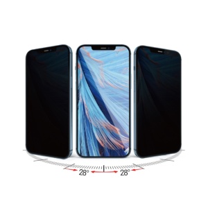 Folie Sticla securizata Flippy® compatibila cu Samsung A22 5G Full Glue Privacy Negru - Img 2