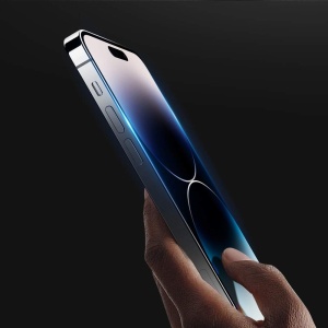 Folie Sticla Securizata Flippy compatibil cu Apple iPhone 15, Full Glue Negru - Img 7