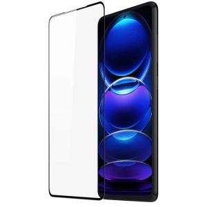 Folie Sticla Securizata Flippy compatibil cu Xiaomi Redmi Note 12 Pro Plus, Full Glue Negru - Img 1
