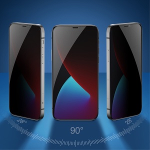 Folie Sticla securizata Flippy compatibila cu Huawei P40 Lite 5G Full Glue Privacy Negru - Img 8
