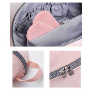 Geanta De Depozitare, Flippy 3 In 1, Portabila, Pentru Lenjerie, Sutiene Si Sosete, Multi-Functionala, Pentru Bagaj, Calatorii Si Afaceri, 23 x 13 x 13, Roz - Img 2