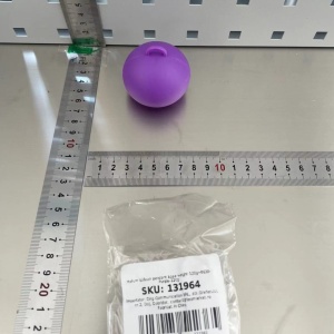 Greutate pentru Baloane, Flippy, Accesoriu Party, 5.5x5.5 cm, 120 g, Mov - Img 2