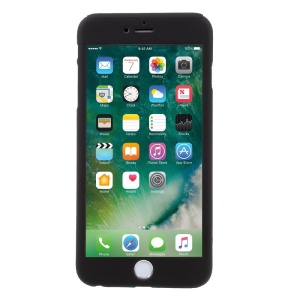 Husa Apple iPhone 6/6S Full Cover 360 Negru + Folie de protectie - Img 3