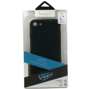 Husa Apple iPhone 7 IPAKY Carbon Fiber Negru - Img 3