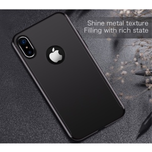 Husa Apple iPhone X Joyroom fata + spate Negru - Img 3