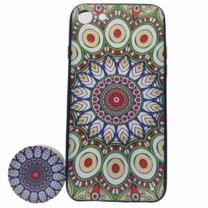 Husa Apple iPhone XS Max Multicolor Model Paun Suport inclus - Img 1