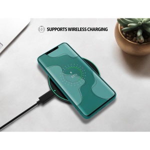 Husa de Protectie, Flippy, pentru Huawei Mate 50 Pro, Liquid Silicone, cu Microfibra pe Interior, Protectie Antisoc, Compatibil Incarcare Wireless, Verde - Img 3
