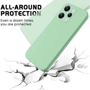 Husa de Protectie Matte TPU, Flippy, pentru Xiaomi Redmi 12, Protectie Camera, Antisoc, Antizgariere, Antialunecare, Acoperire Completa, Verde - Img 3