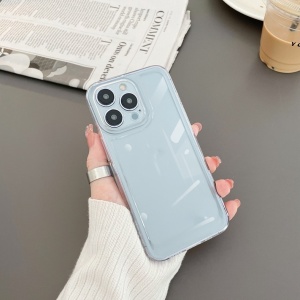 Husa de protectie pentru iPhone 14 Pro, Flippy, Space TPU Transparenta - Img 3
