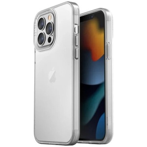 Husa de protectie pentru iPhone 14 Pro Max, cu suport metalic pentru camera, Bracket Series, Flippy, Protectie Antisoc, PC mat, silicon moale pe margini, Transparent - Img 3