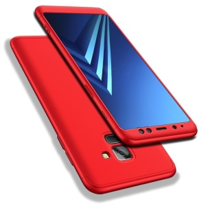 Husa de protectie pentru Samsung Galaxy S8 Ultra-subtire 3 in 1 Rosu - Img 2
