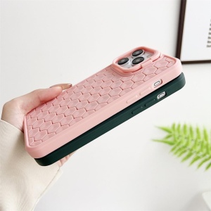 Husa de Protectie TPU, Flippy, pentru Apple iPhone 14, 3D Cube, cu Inel, Protectie Camera, Antisoc, Antizgariere, Antialunecare, Acoperire Completa, Roz - Img 10