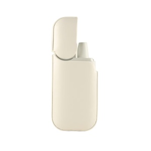 Husa Flippy pentru IQOS 2.4 Plus, Capac de Protectie, Anti Soc si Zgarieturi, din Piele Ecologica, 43 g, 12 x 6 x 2.5 cm, Alb - Img 1