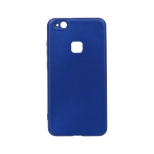Husa Huawei P10 Plus Full Silicone 360 Albastru + Folie de protectie - Img 2