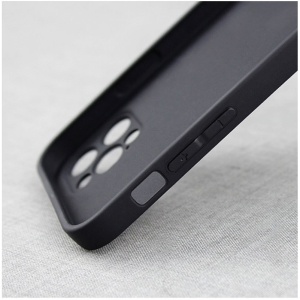 Husa pentru Samsung Galaxy A13 4G, Flippy, Liquid Silicone, cu Microfibra pe interior, Protectie Antisoc, Negru - Img 2