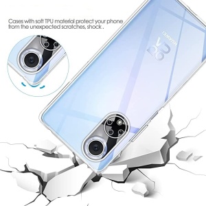 Husa Protect Plus pentru Huawei NOVA 9 SE, Flippy, Silicon Subtire, Transparenta - Img 7