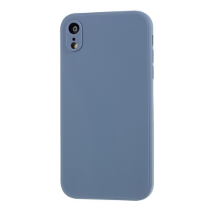 Husa protectie compatibila cu Apple iPhone XR Liquid Silicone Case Albastru inchis - Img 8
