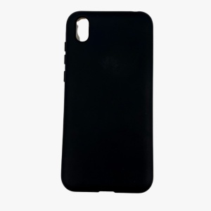 Husa protectie compatibila cu Huawei Y5 2019 Liquid Silicone Case Negru - Img 4