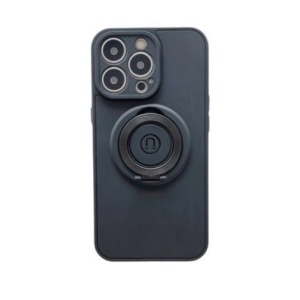 Husa protectie Flippy compatibila cu Apple iPhone 13 Pro Mag Safe Silicone Negru - Img 1