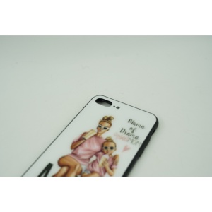 Husa protectie Flippy compatibila cu Apple iPhone 13 Pro Max Glass print Mama of Drama Multicolor - Img 3