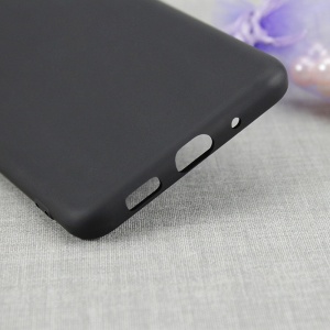 Husa protectie Flippy compatibila cu Samsung Galaxy A51 4G Liquid Silicone Case Negru - Img 5