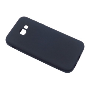 Husa Samsung Galaxy A7 2017 Full Silicone 360 Negru + Folie de protectie - Img 3