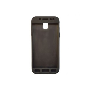 Husa Samsung Galaxy J5 2017 Full Cover 360 Negru + Folie de protectie - Img 3
