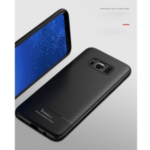 Husa Samsung Galaxy S8 IPAKY Carbon Fiber Negru - Img 3