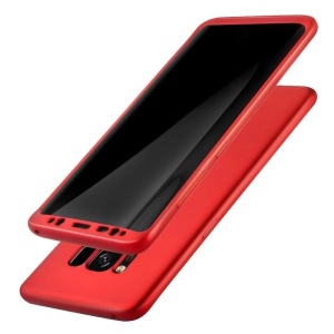 Husa Samsung Galaxy S9 Full Silicone Rosu - Img 2
