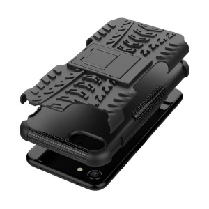 Husa Samsung S10 Defender Model 3 cu Suport, Negru - Img 8