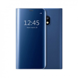 Husa Tip Carte, Flippy, Compatibila cu Huawei Mate 10 Lite, Flip Cover Oglinda, Albastru - Img 2