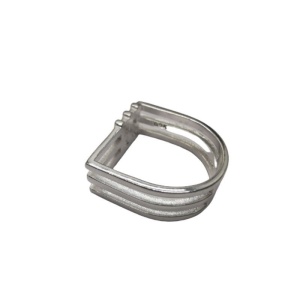 Inel, Jolie Silver, Argint 925 Patrat M 56 - Img 3