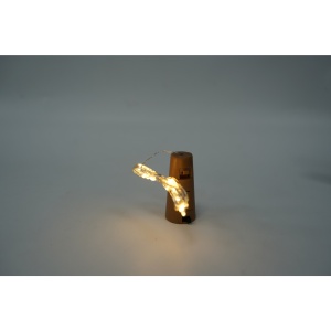 Instalatie de Craciun, Liniara, 2 m, Baterii, 20 LED-uri, Alb Cald, Fir Cupru, Interior/Exterior, Flippy - Img 2