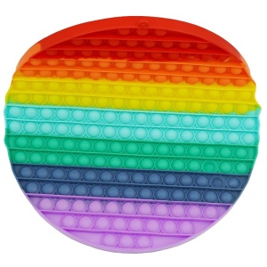 Jucarie antistres din silicon Pop it now, forma Rotund, multicolor, urias - Img 3