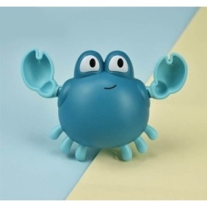 Jucarie de baie pentru copii, Flippy, crab albastru - Img 2