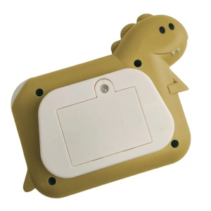 Jucarie Interactiva Pop It Whack A Mole, Flippy, Tip Consola, Anti-Stres, 4 Moduri de Joc, din ABS si Silicon, +3 Ani, Model Dinozaur, Galben - Img 4