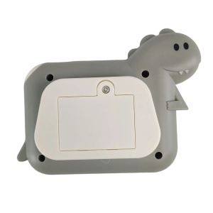 Jucarie Interactiva Pop It Whack A Mole, Flippy, Tip Consola, Anti-Stres, 4 Moduri de Joc, din ABS si Silicon, +3 Ani, Model Dinozaur, Gri - Img 3