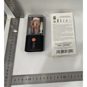 Kit Multifunctional de Curatare Produse Electronice 10in1, Flippy, pentru Laptop, Tastatura, Telefon, Casti, Negru - Img 3