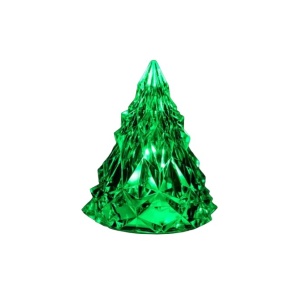 Lampa de Veghe, Flippy, Model IceBerg, Lumina Calda, cu Baterii, Verde, 6.5x8 cm - Img 4
