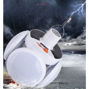 Lampa solara cu 25 LED-uri, pliabila, prindere carlig cu 5 moduri de iluminare, Flippy - Img 4