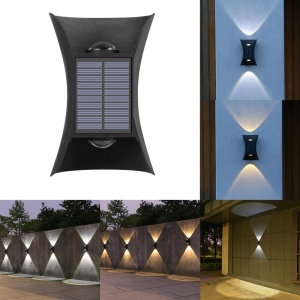 Lampa solara LED bidirectionala bicolora Flippy, comutator culoare led, IP65, rezistent la apa, baterie 1.5 V, 400mah, 2 LED-uri, 13.5 x 9 cm, material ABS, multicolor - Img 6